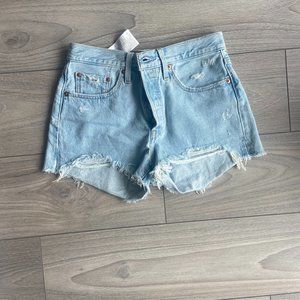 Levi's 502 Original High-Rise Jean Shorts